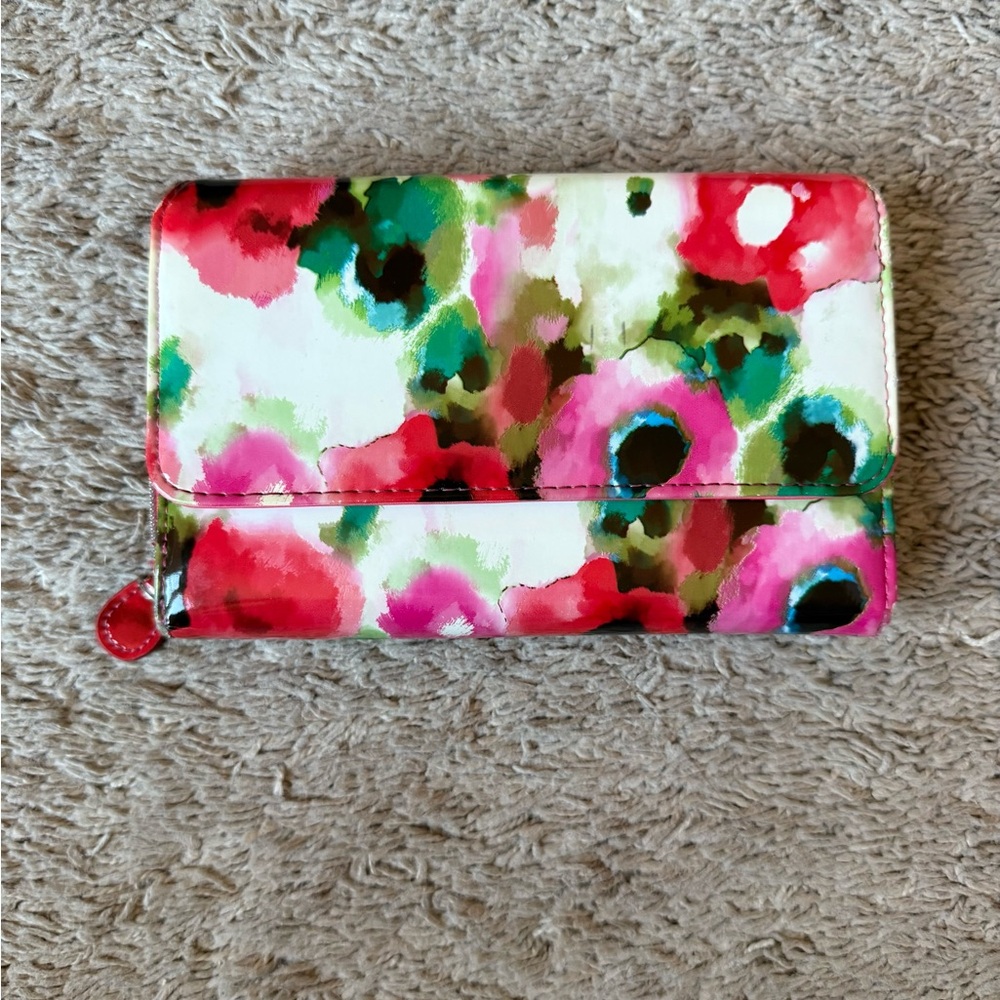 Vibrant Floral Wallet/Clutch